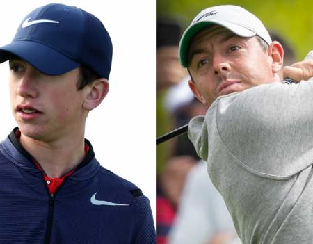 Tom McKibbin: Comparisons to Rory McIlroy ‘don’t faze’ 19-year-old