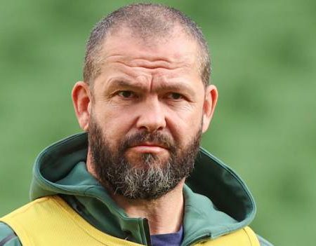 World Rugby Awards: Andy Farrell nominated for coach of the year