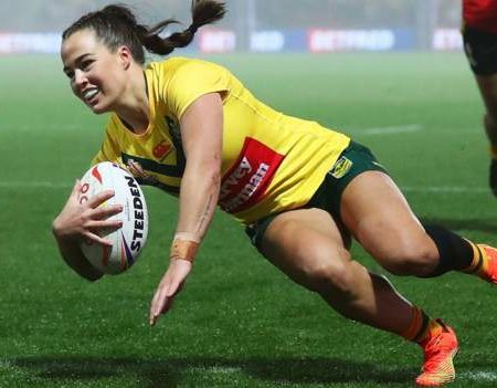 Australia 82-0 Papua New Guinea: Holders through to final of Women’s Rugby League World Cup