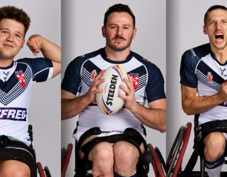 Wheelchair Rugby League World Cup: Meet the England players chasing final glory against France