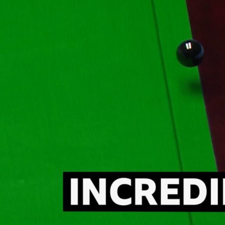 UK Snooker Championship: Kyren Wilson's 'unbelievable' fluke