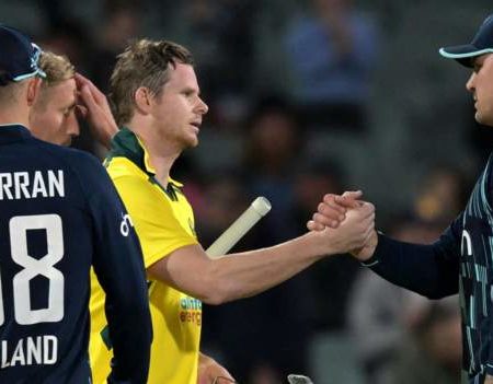 Australia v England: Hosts canter to six-wicket win in first ODI in Adelaide