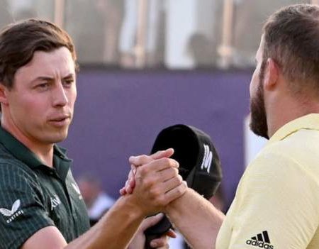 DP World Tour Championship: Matt Fitzpatrick still leads race for European number one title