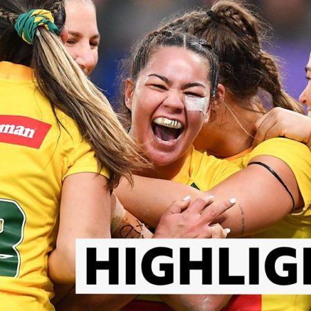 Women's Rugby League World Cup: Australia win final after thrashing New Zealand