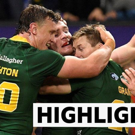 Rugby League World Cup: Australia beat Samoa 30-10 to win third consecutive World Cup