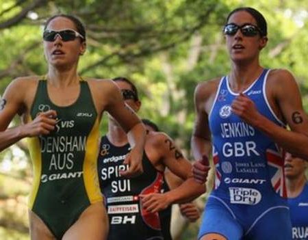 Helen Jenkins finishes second in World Triathlon Series opener