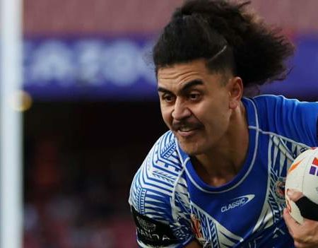 Tim Lafai: Salford Red Devils’ Samoa World Cup star signs three-year deal