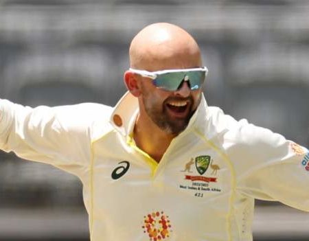 Australia v West Indies: Nathan Lyon takes six wickets as hosts seal 164-run win