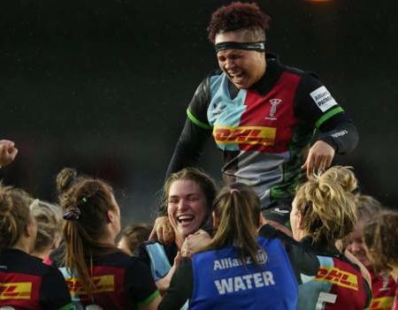 Harlequins 48-14 Bristol Bears: Shaunagh Brown ends career on high as Quins thrash Bears