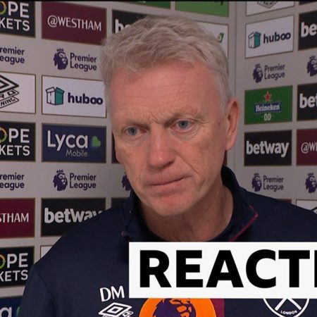 West Ham 0-2 Brentford: David Moyes says Hammers ‘played well’