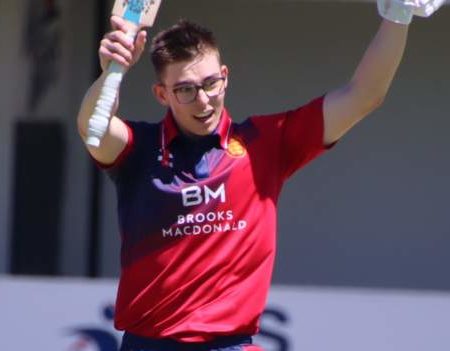 Jersey cricket: Asa Tribe & Josh Lawrenson hit tons in first ODI win v Papua New Guinea