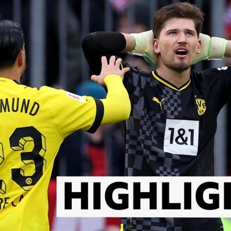 Bayern Munich 4-2 Borussia Dortmund: Highlights as Gregor Kobel mistake sets up Dortmund defeat