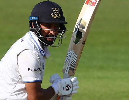 County Championship: Cheteshwar Pujara gives Sussex platform against Gloucestershire