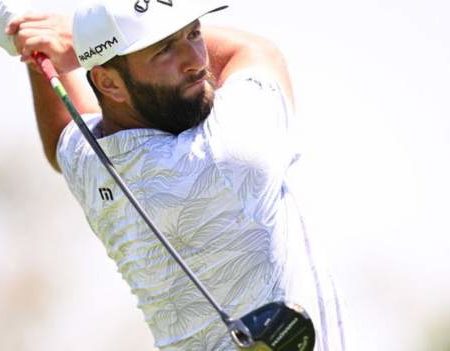 Jon Rahm shoots course record 61 at Mexico Open to trail Tony Finau