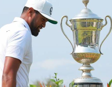 Mexico Open: Tony Finau wins by three shots from Jon Rahm after final-round 66