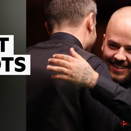 World Snooker Championship final 2023: Best shots from afternoon session as Luca Brecel takes five frame lead v Mark Selby