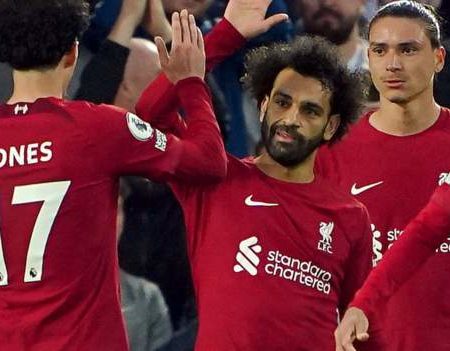 Liverpool 1-0 Fulham: Mohamed Salah scores for eighth straight Anfield game