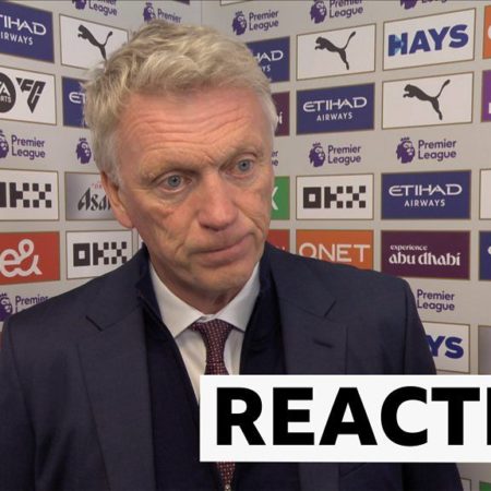 Manchester City 3-0 West Ham United: David Moyes says results matter more than performances after defeat