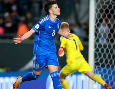 England U20 1-2 Italy U20: Cesare Casadei’s late penalty sends Italy through