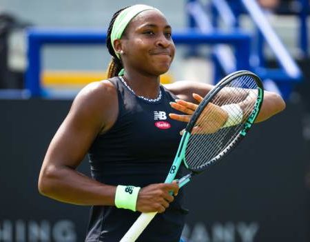 Eastbourne International: Coco Gauff beats doubles partner Jessica Pegula to reach semi-finals