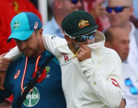 The Ashes 2023: Nathan Lyon injures right calf during second Ashes Test at Lord’s