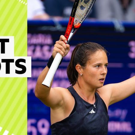 Eastbourne International: Daria Kasatkina defeats Camila Giorgi to reach final