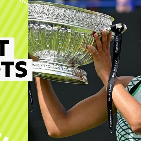 Eastbourne International: Madison Keys beats Daria Kasatkina in final – best shots