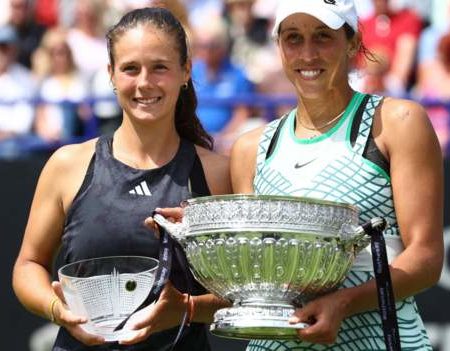 Eastbourne International: Madison Keys beats Daria Kasatkina to win title