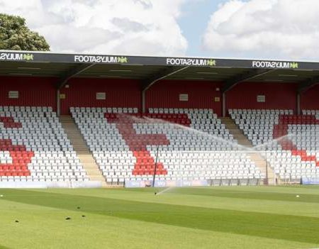 Stevenage fined after fan, 14, ‘attempted to assault’ Bradford player on pitch