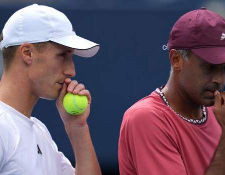 US Open 2023 results: Joe Salisbury and Jamie Murray win men’s doubles openers