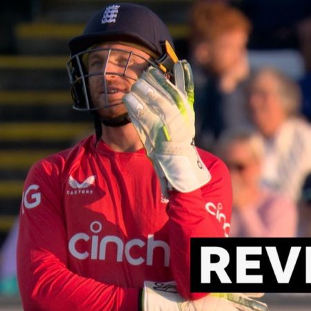 England v New Zealand: Jos Buttler wastes England review