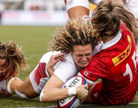 England 29-12 Canada: Red Roses seal series with win over 14-player Canada