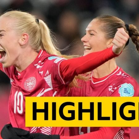 Women's Nations League: Denmark 2-1 Wales – Highlights