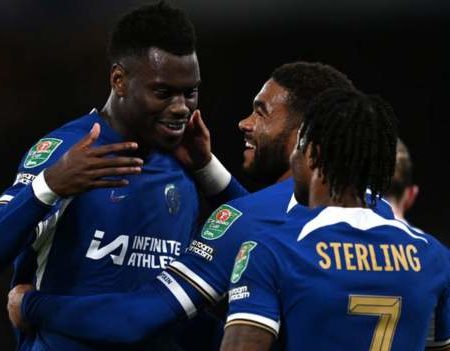 Chelsea 2-0 Blackburn: Raheem Sterling on target as Blues reach Carabao Cup quarter-finals