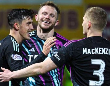 Motherwell 2-4 Aberdeen: Hosts’ poor run continues as visitors bounce back