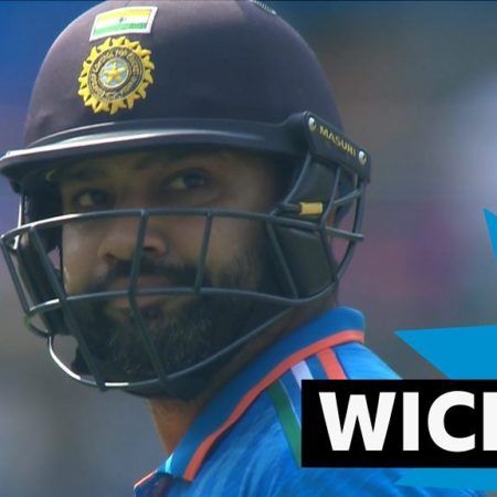 India skipper Rohit bowled second ball by Madushanka