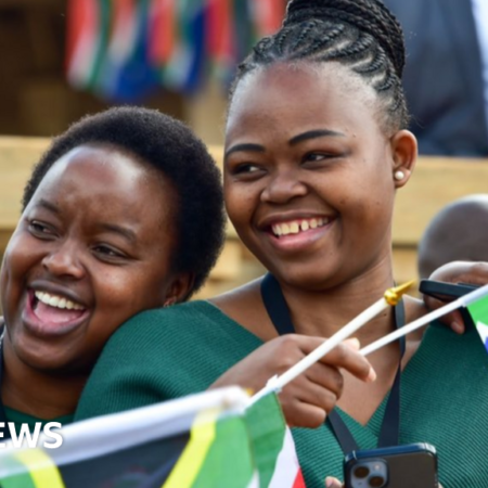 South Africa's rugby team begin World Cup victory tour