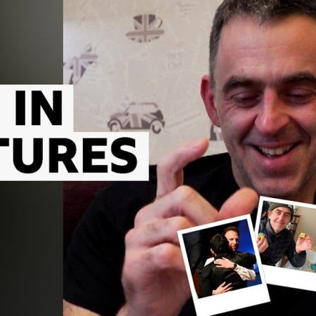 Ronnie O’Sullivan looks back on his career in pictures