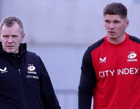 Owen Farrell: England captain treated ‘unfairly’ by media, says Saracens boss Mark McCall