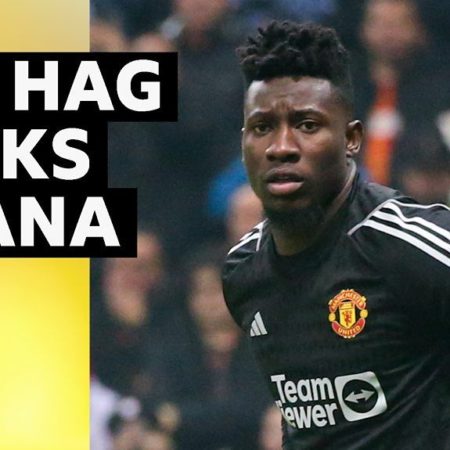 Erik ten Hag: Manchester United manager credits Andre Onana's 'strong character'.