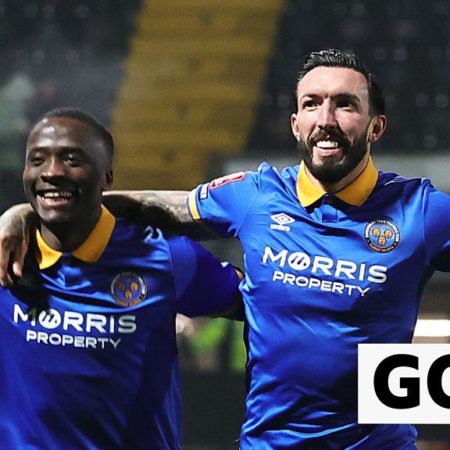 FA Cup second round: Ryan Bowen gives Shrewsbury lead against Notts County