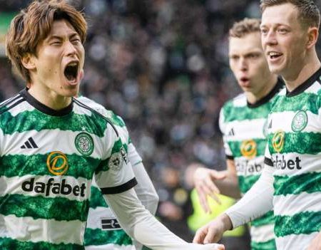 Celtic 2-1 Rangers: Kyogo Furuhashi wonder goal shows visitors where they trail reigning champions