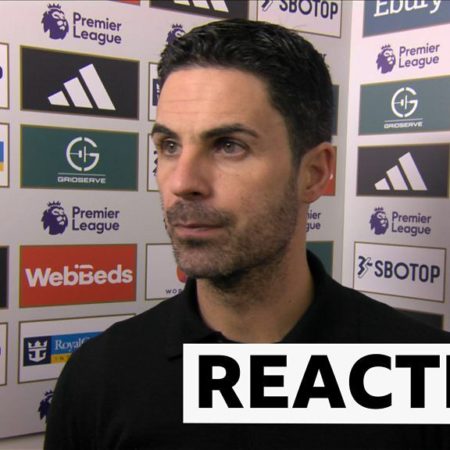 Fulham 2-1 Arsenal: Mikel Arteta on ‘worst game of Gunners’ season’