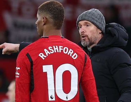 Marcus Rashford: Manchester United boss Erik ten Hag says discipline key ‘on and off pitch’