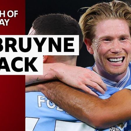 Match of the Day analysis: Manchester City ‘purr’ on Kevin de Bruyne return