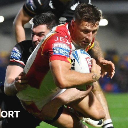 Super League: London Broncos 0-34 Catalans Dragons – visitors cruise to win