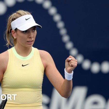 San Diego Open: Britain’s Katie Boulter beats Donna Vekic in straight sets to reach first WTA 500 semi-final