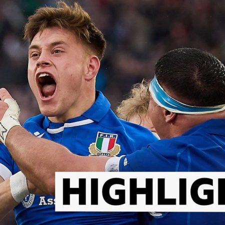 Scotland title hopes dashed after Italy hold on for home win