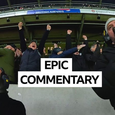 Commentary cam: England's last-gasp drop-goal