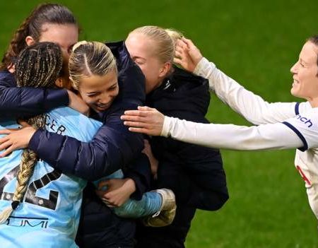 Tottenham Hotspur 1-1 Manchester City (4-3 on pens): Spurs reach Women’s FA Cup semi-finals